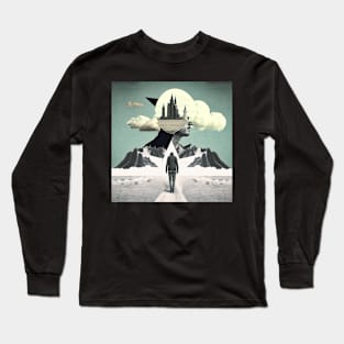 Surreal Collage #12 Long Sleeve T-Shirt